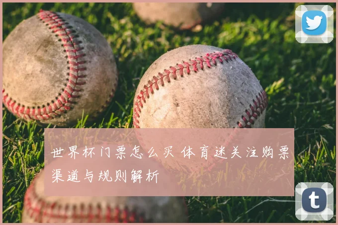 世界杯门票怎么买 体育迷关注购票渠道与规则解析